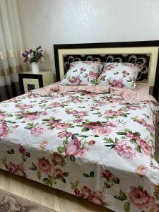 Комплект постільної білизни Преміум 02-017 Бязь