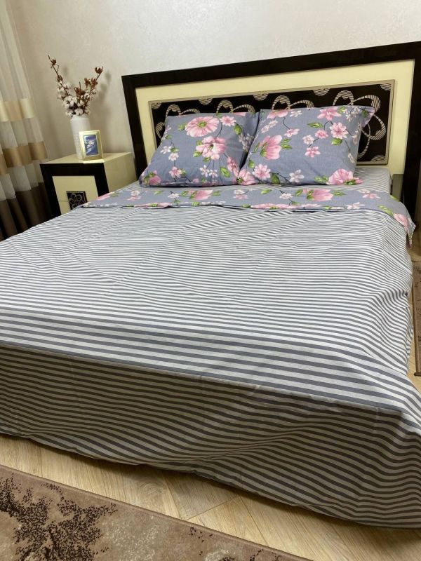 Комплект постільної білизни Преміум 02-026 Бязь наволочки 50*70см