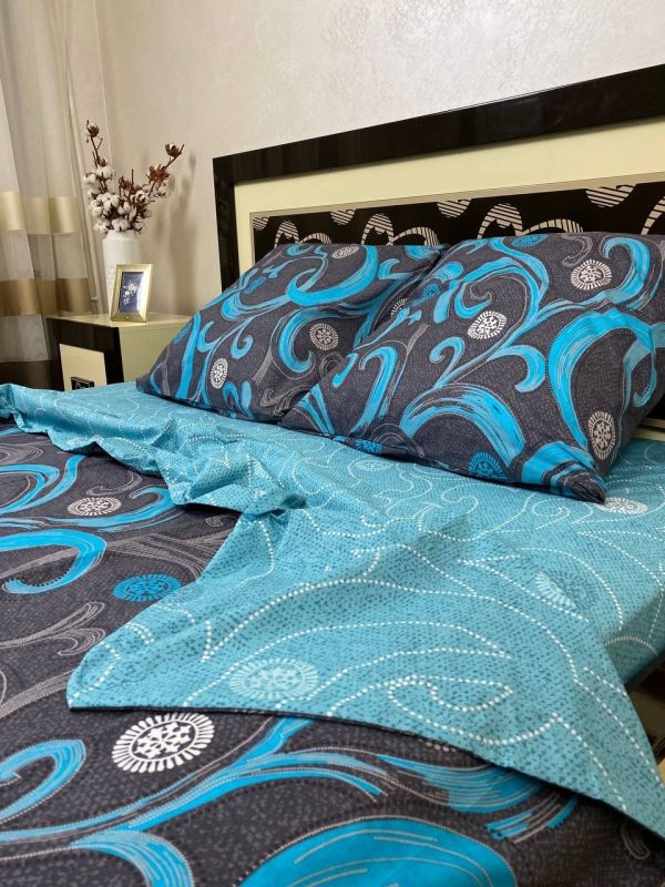 Комплект постільної білизни Преміум 02-028 Бязь