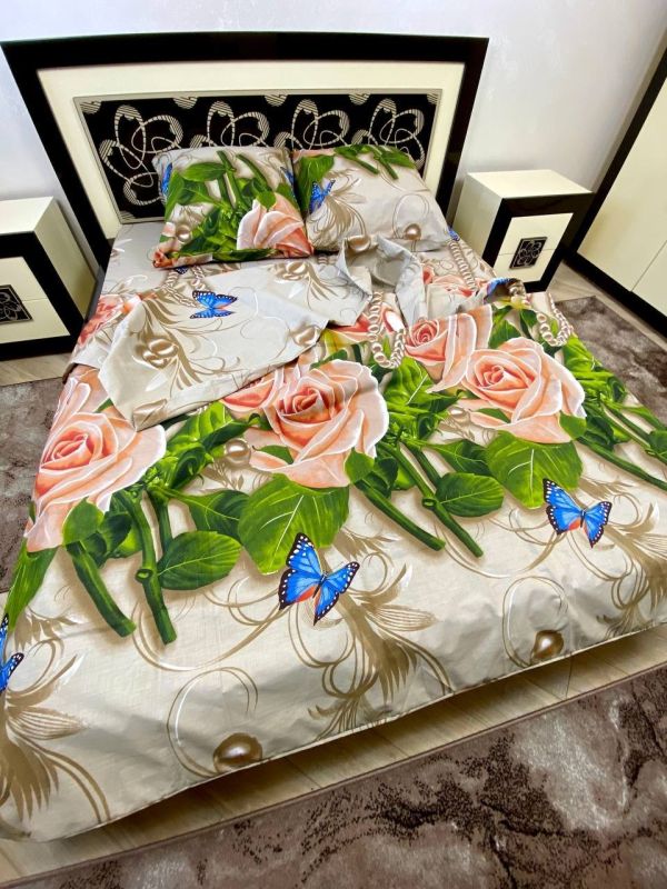 Комплект постільної білизни Преміум 02-037 Бязь наволочки 50*70см