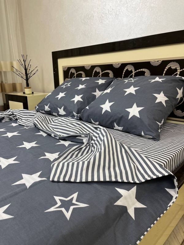 Комплект постільної білизни Преміум 02-038 Бязь наволочки 50*70см