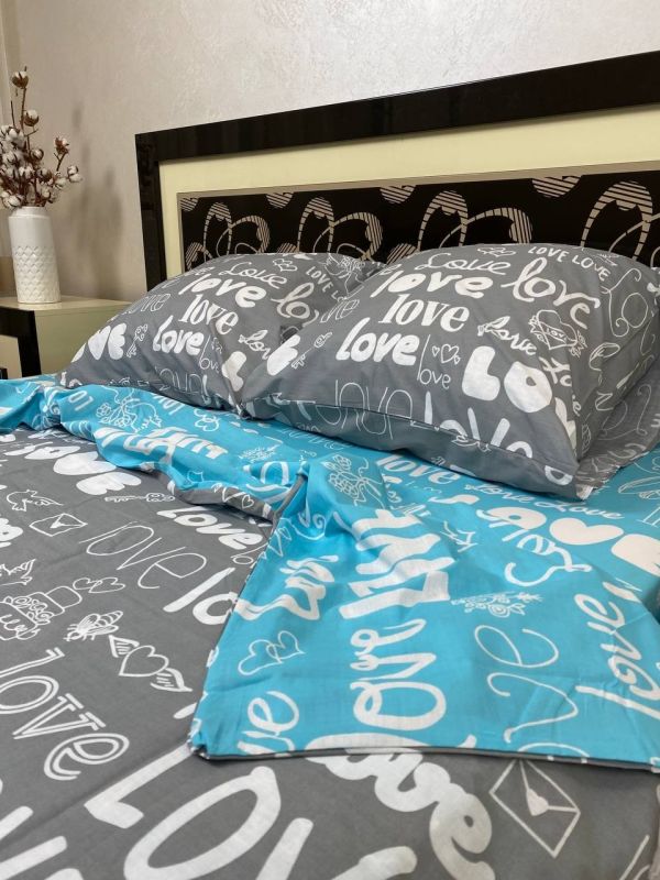 Комплект постільної білизни Преміум 02-049 Бязь наволочки 50*70см