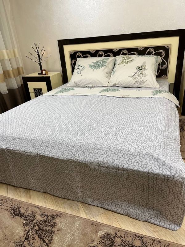 Комплект постільної білизни Преміум 02-059 Бязь