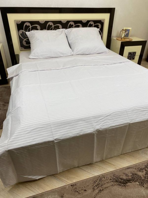 Комплект постільної білизни Преміум 02-063 Бязь