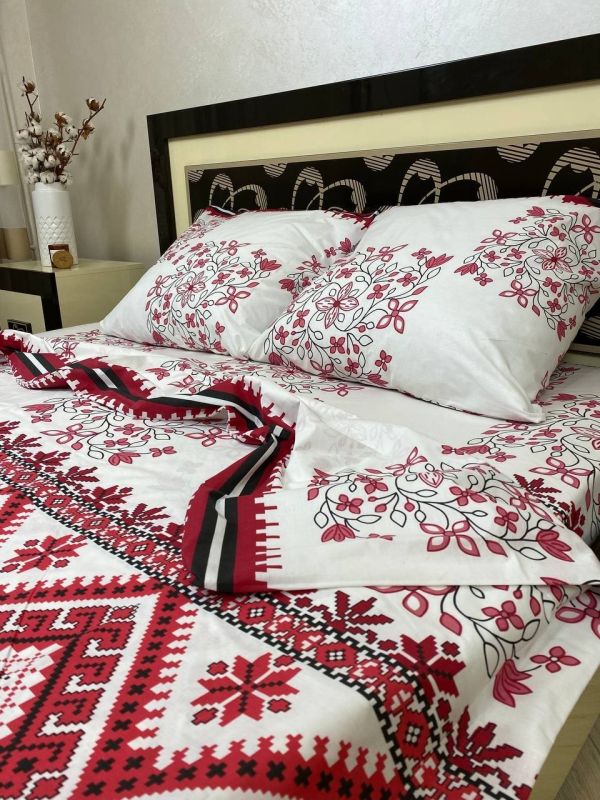 Комплект постільної білизни Преміум 03-001 Бязь наволочки 50*70см