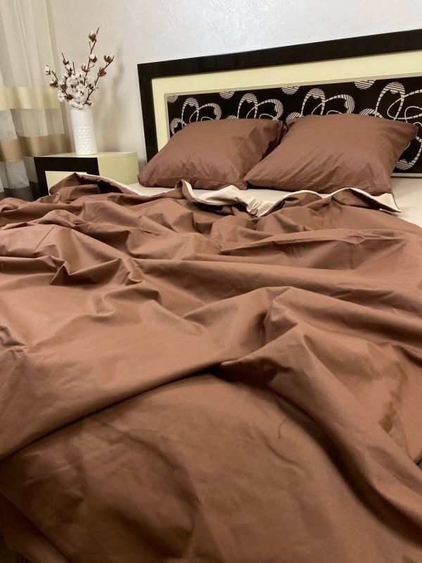 Комплект постільної білизни Преміум 03-005 Бязь