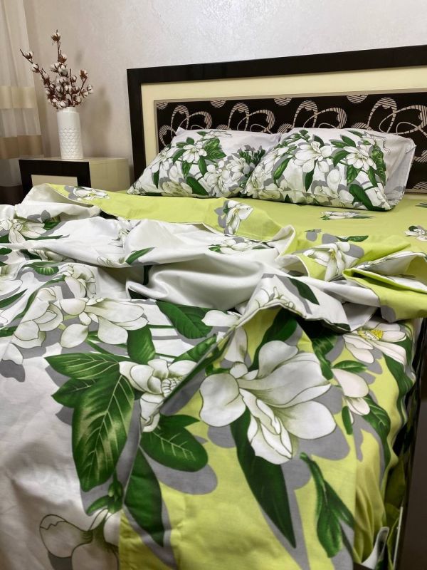 Комплект постільної білизни Преміум 03-008 Бязь