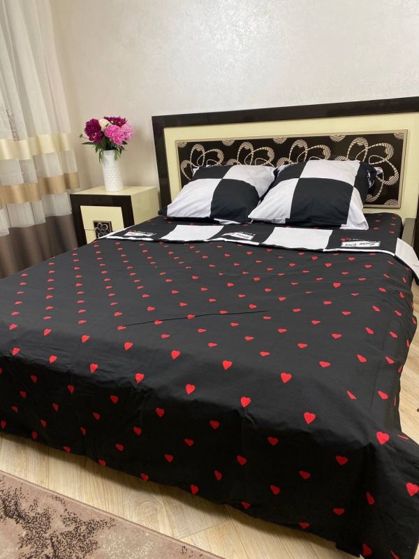 Комплект постільної білизни Преміум 03-015 Бязь