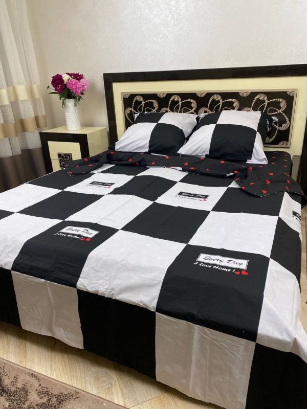 Комплект постільної білизни Преміум 03-015 Бязь