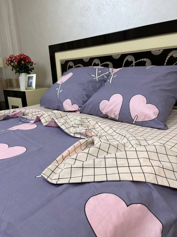 Комплект постільної білизни Преміум 03-023 Бязь