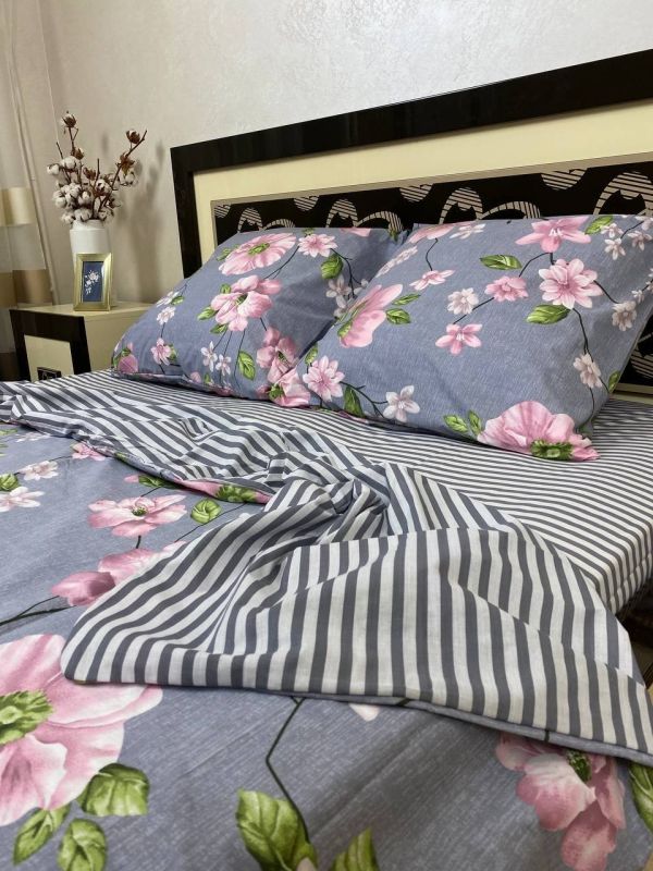 Комплект постільної білизни Преміум 03-024 Бязь наволочки 50*70см