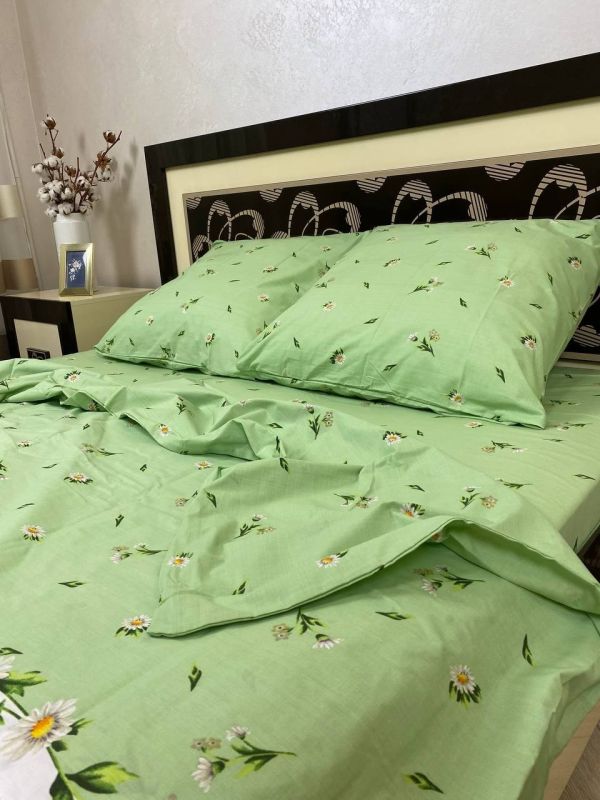 Комплект постільної білизни Преміум 03-025 Бязь наволочки 50*70см