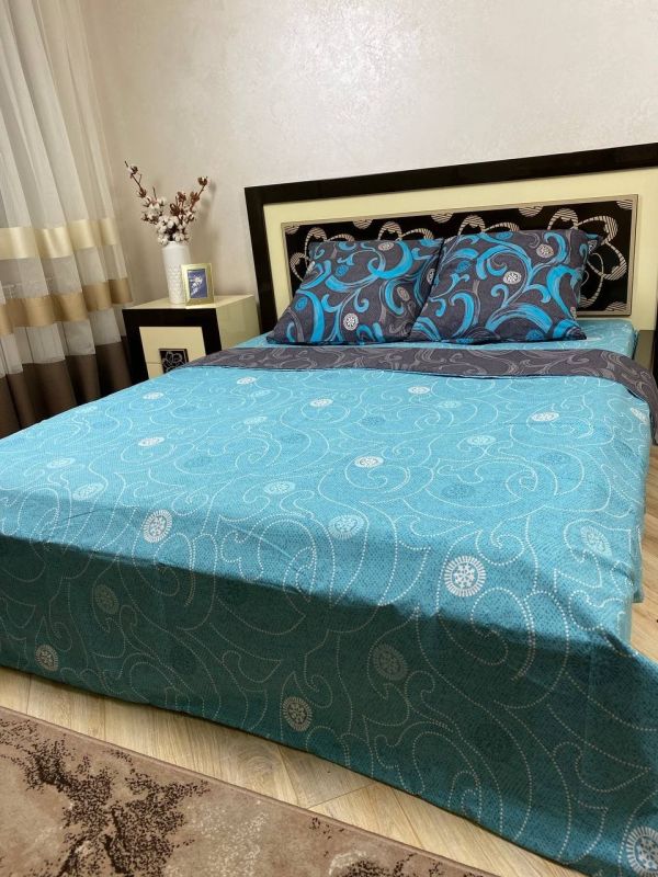 Комплект постільної білизни Преміум 03-027 Бязь