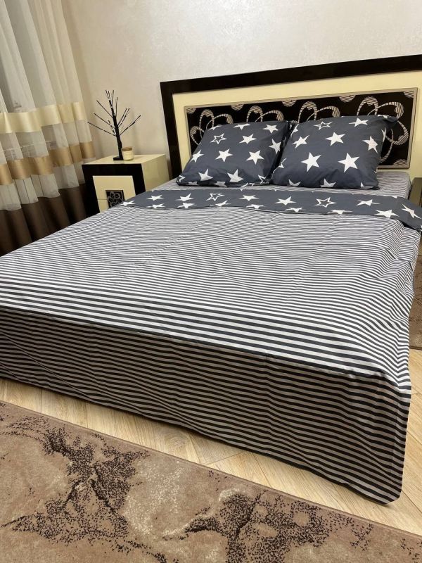 Комплект постільної білизни Преміум 03-034 Бязь