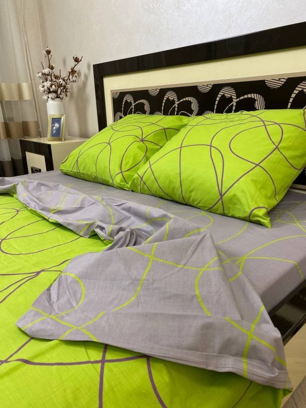 Комплект постільної білизни Преміум 03-036 Бязь наволочки 50*70см