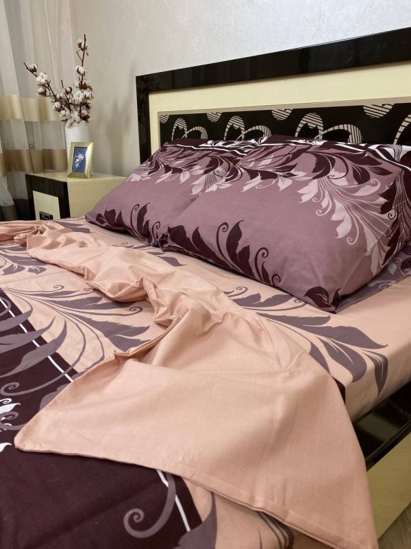 Комплект постільної білизни Преміум 03-042 Бязь