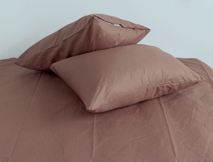 Комплект постільної білизни наволочки 50*70см Ранфорс Mahogany Rose