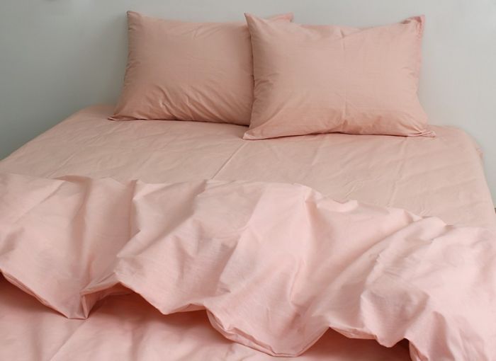 Комплект постільної білизни наволочки 50*70см Ранфорс Pale Blush