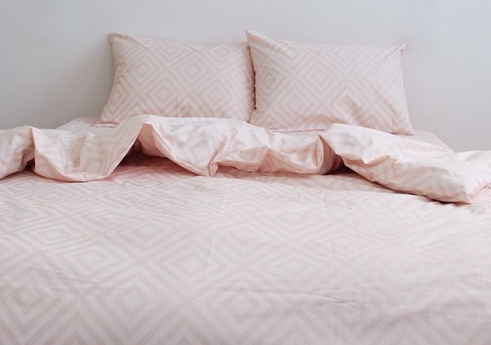 Комплект постільної білизни Ранфорс R124pink