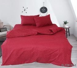Комплект постільної білизни Ранфорс R129Red 2