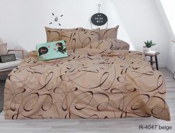 Комплект постільної білизни наволочки 50*70см Ранфорс R4047beige