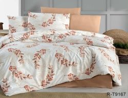 Комплект постільної білизни Ранфорс R-T9167 2