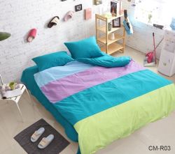 Комплект постільної білизни двоспальний наволочки 50*70см Ранфорс CM-R03