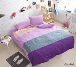 Комплект постільної білизни двоспальний наволочки 50*70см Ранфорс CM-R05