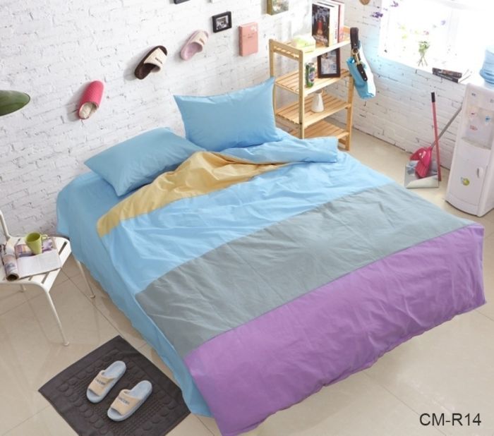 Комплект постільної білизни двоспальний Ранфорс CM-R14