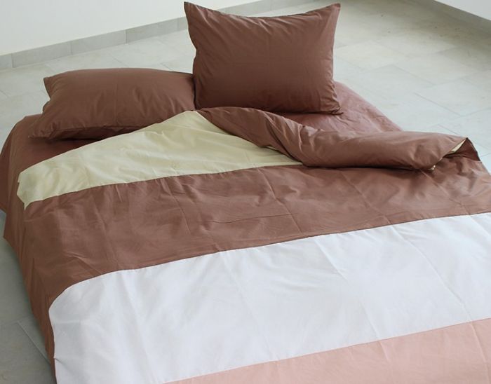 Комплект постільної білизни двоспальний наволочки 50*70см Ранфорс CM-R15