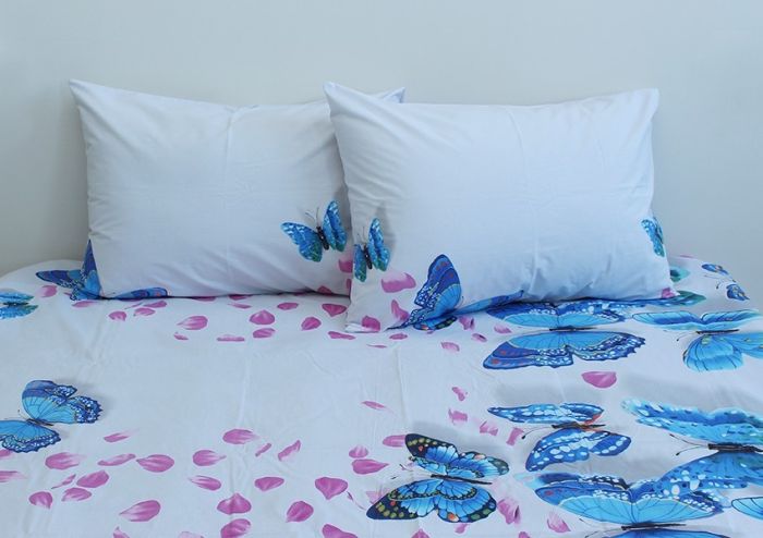 Комплект постільної білизни двоспальний наволочки 50*70см Ранфорс R820