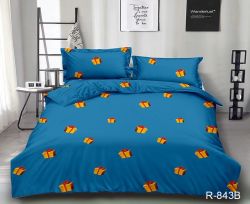 Комплект постільної білизни двоспальний наволочки 50*70см Ранфорс R843-B
