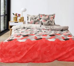 Комплект постільної білизни двоспальний Ранфорс G6798/2