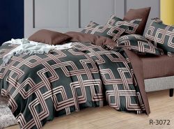 Комплект постільної білизни двоспальний наволочки 50*70см Ранфорс R-3072