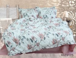 Комплект постільної білизни двоспальний Ранфорс R-T9175