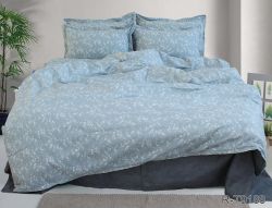 Комплект постільної білизни двоспальний наволочки 50*70см Ранфорс R-T9188