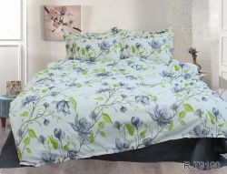 Комплект постільної білизни двоспальний Ранфорс R-T9190