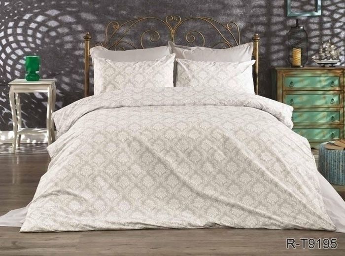 Комплект постільної білизни двоспальний Ранфорс R-T9195