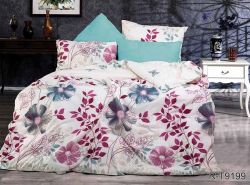 Комплект постільної білизни двоспальний Ранфорс R-T9199