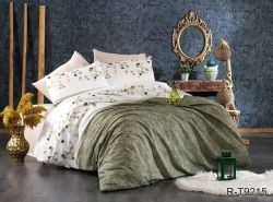 Комплект постільної білизни двоспальний наволочки 50*70см Ранфорс R-T9215