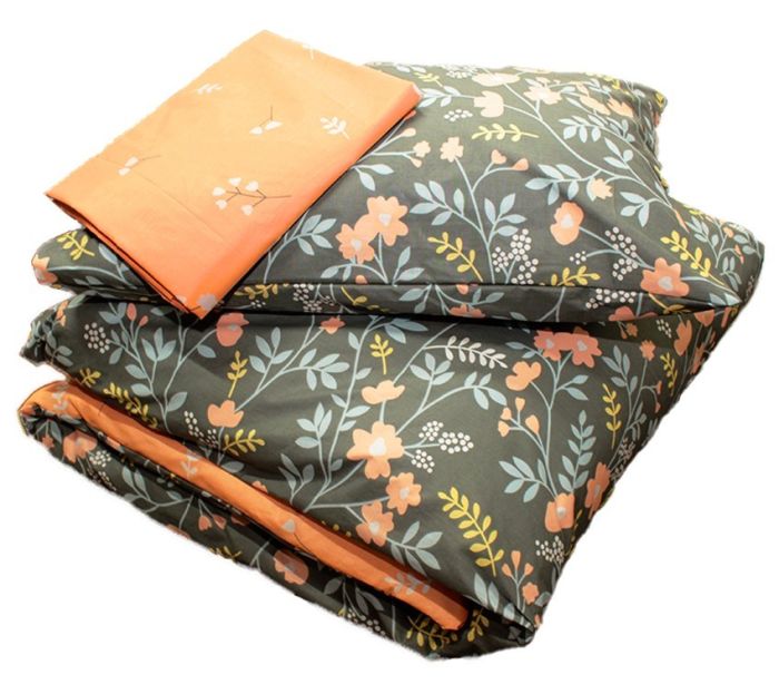 Комплект постільної білизни двоспальний наволочки 50*70см Ранфорс R4170