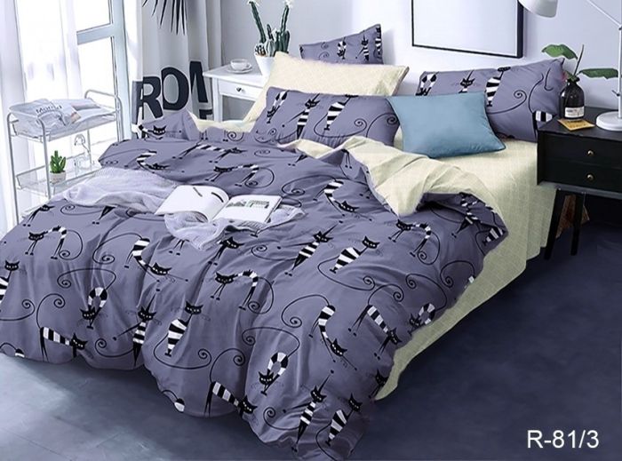 Комплект постільної білизни двоспальний Ранфорс R81/3