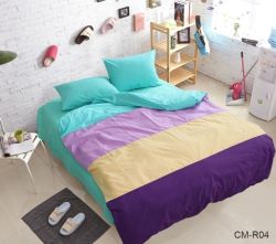 Комплект постільної білизни євро Ранфорс CM-R04