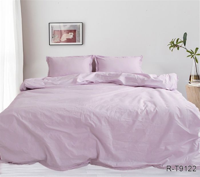 Комплект постільної білизни євро наволочки 50*70см Ранфорс R-T9122