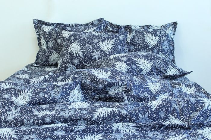 Комплект постільної білизни євро наволочки 50*70см Ранфорс R-T9128