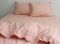 Комплект постільної білизни євро наволочки 50*70см Ранфорс Pale Blush