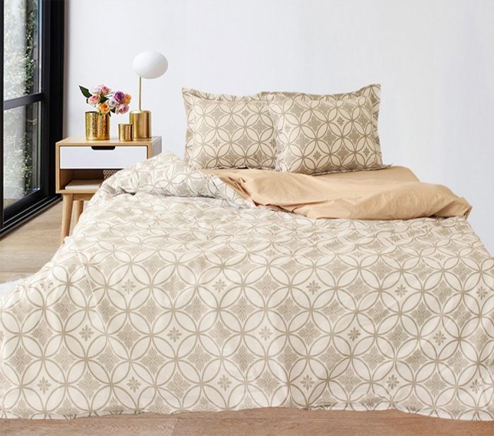 Комплект постільної білизни євро Ранфорс G1644/12