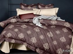 Комплект постільної білизни євро Ранфорс R-4285