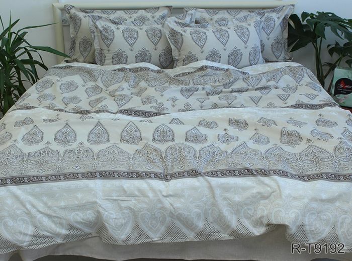 Комплект постільної білизни євро наволочки 50*70см Ранфорс R-T9192