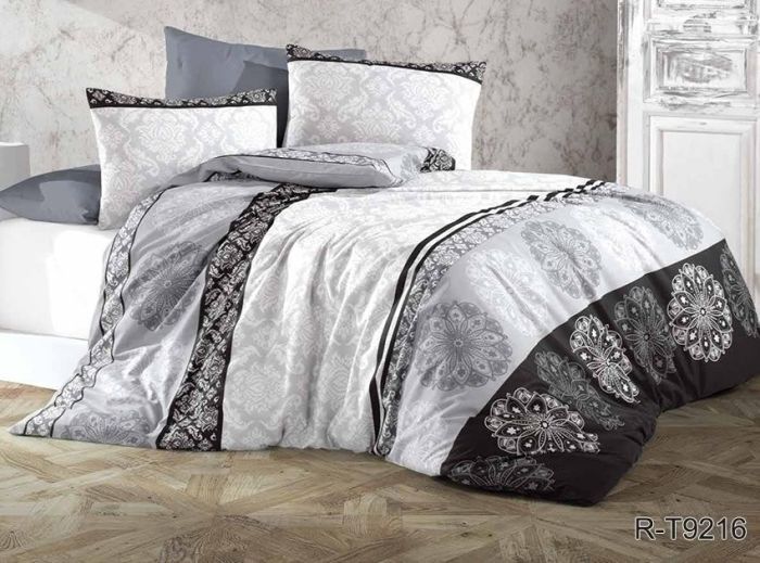 Комплект постільної білизни євро Ранфорс R-T9216